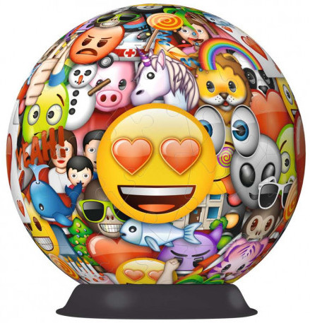 Puzzle 3D rond Emoji Ravensburger